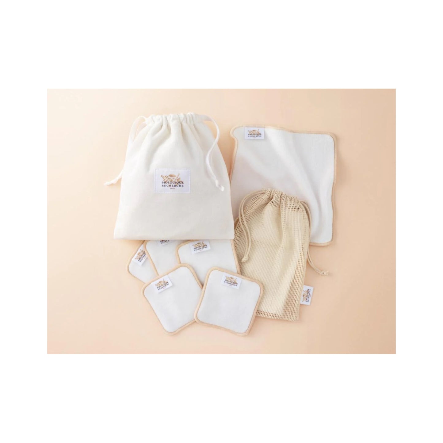 Carres De Soin - Reusable Make-up Removing Squares Set