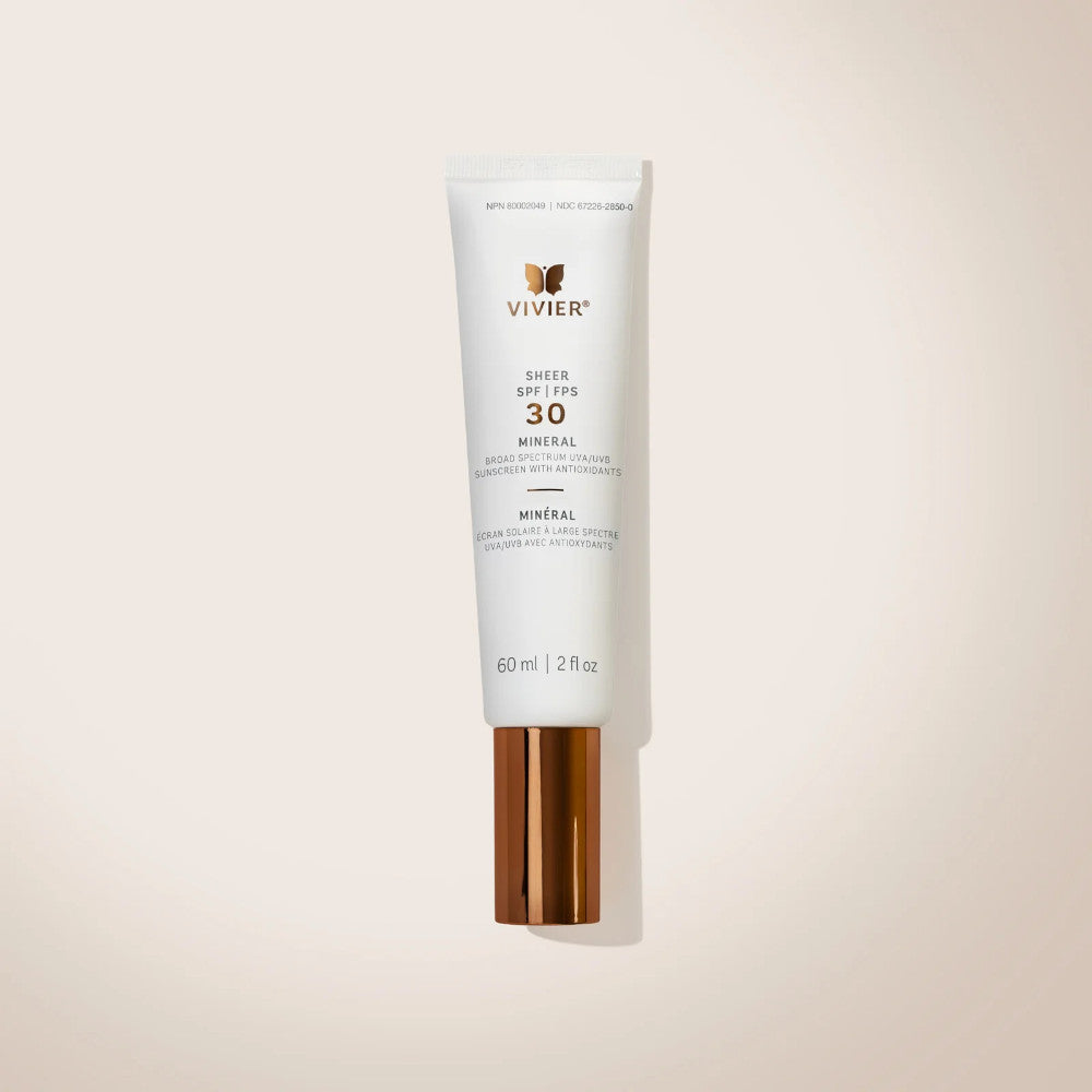 SHEER SPF 30 Mineral — Lightweight Mineral Sunscreen