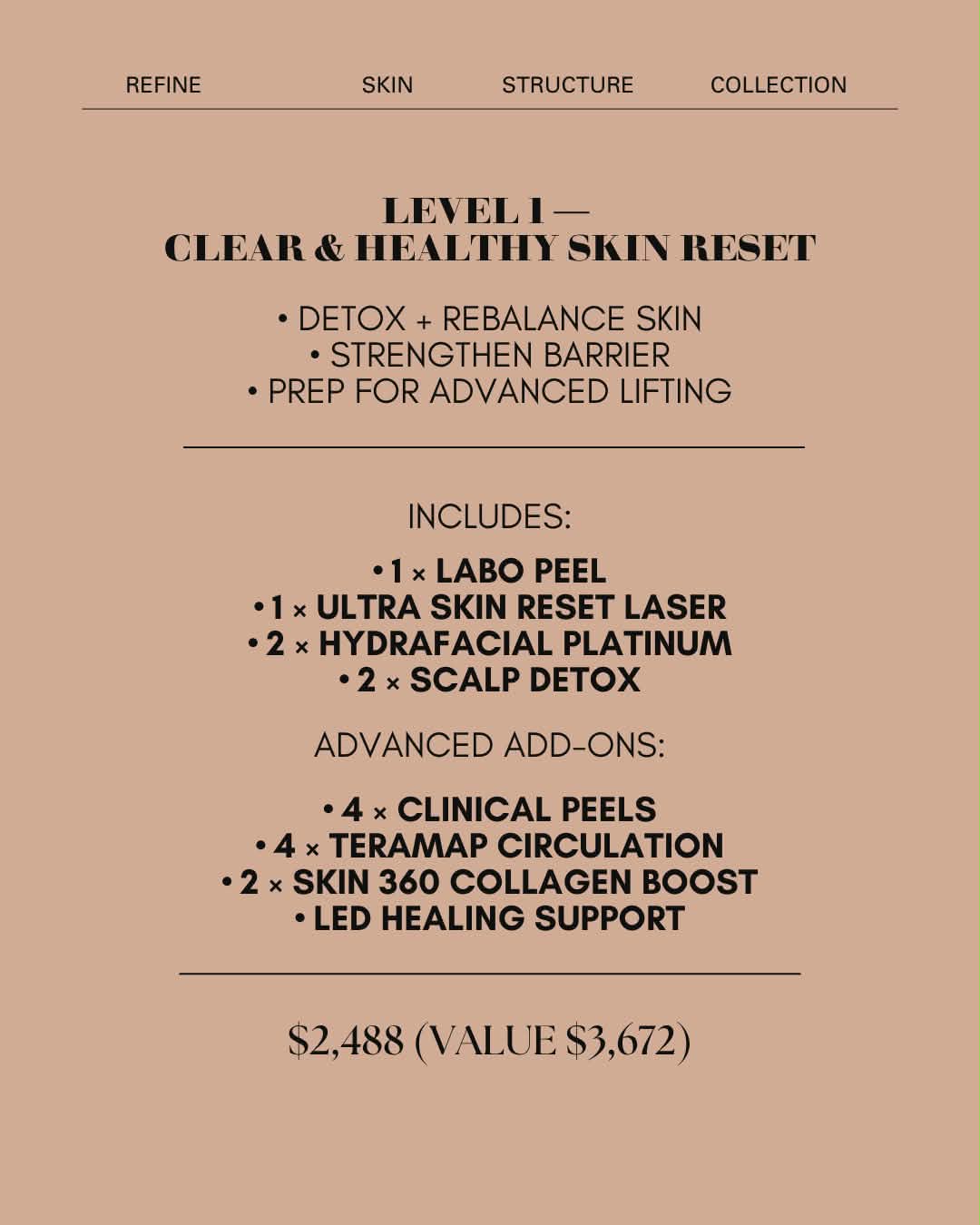 Refine Spring Renewal Packages 2026