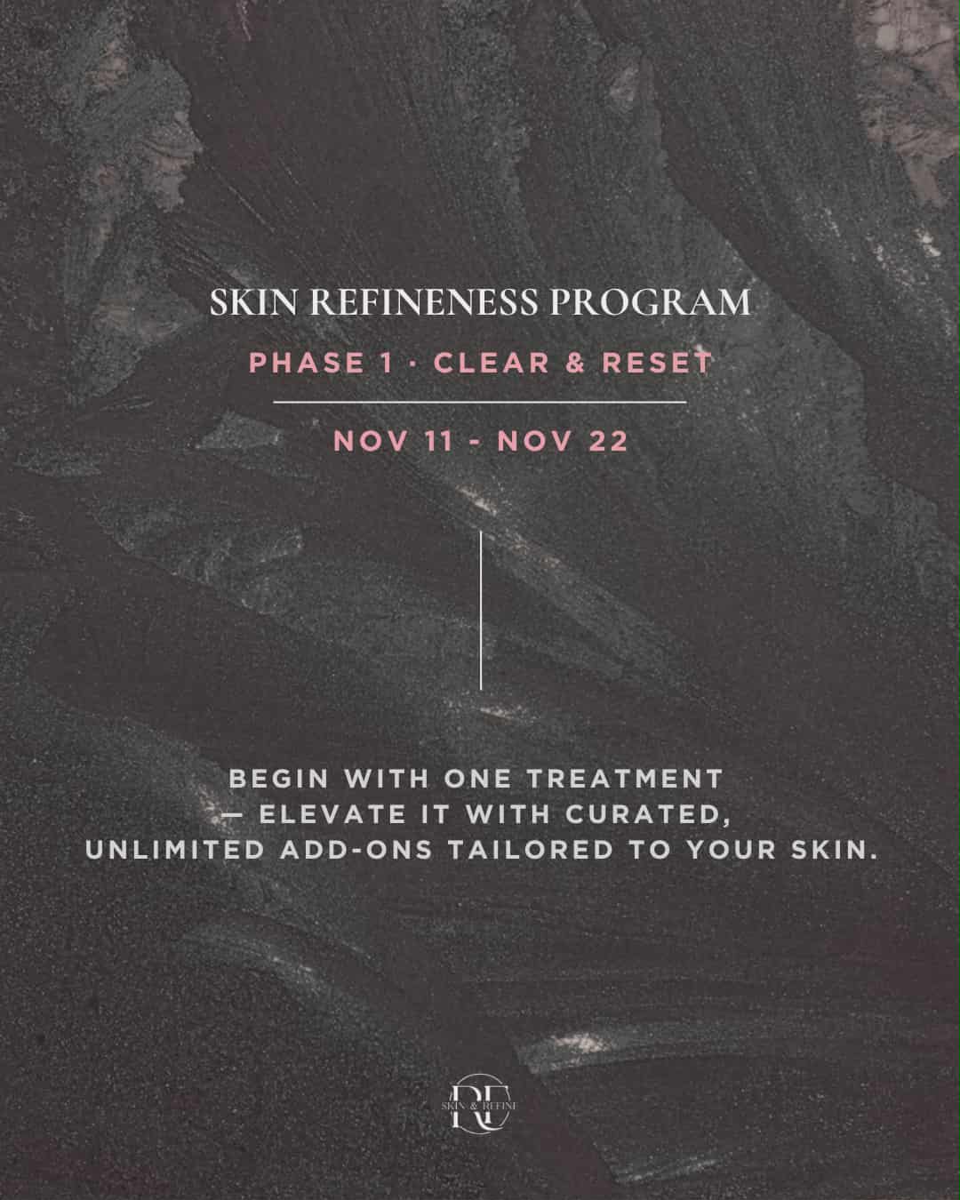 Black Friday "Holiday Skin Revival" Treatment Program