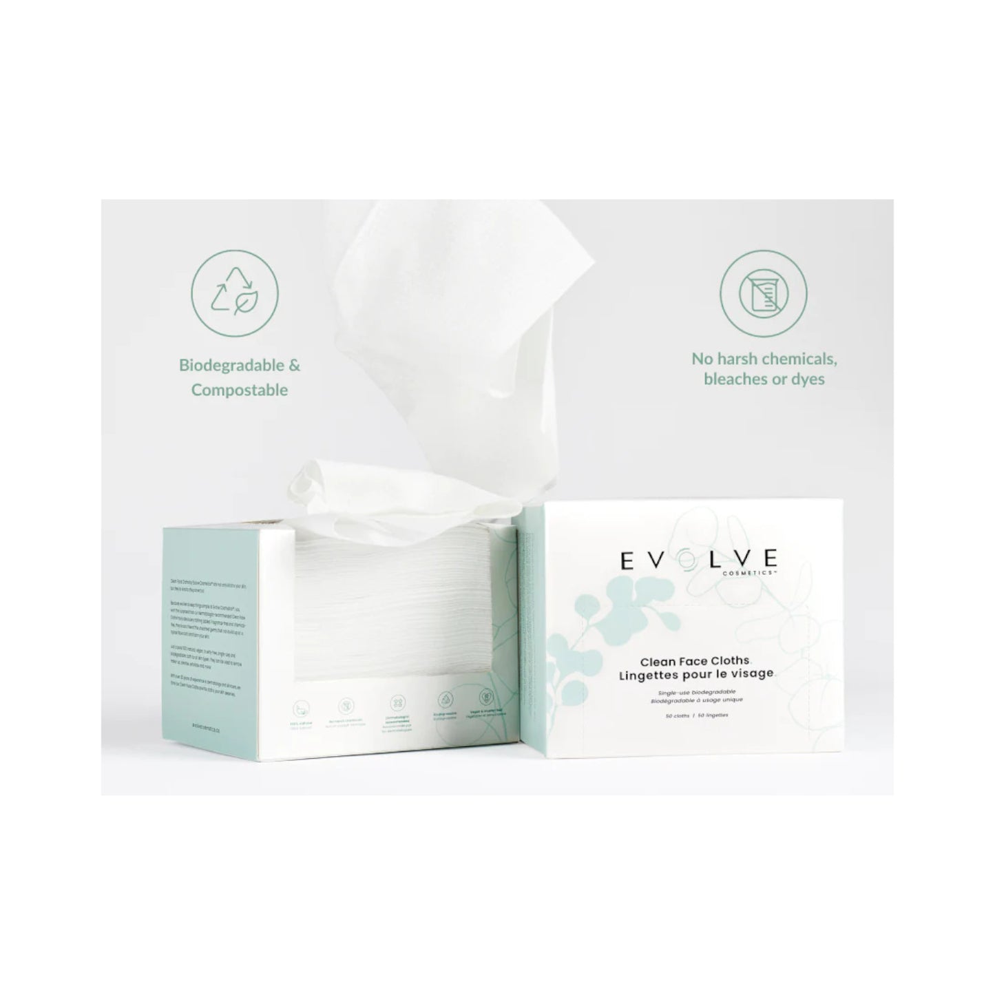 Evolve Clean Face Cloths